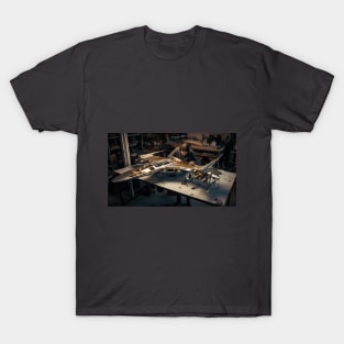 Virtual Model Spacecraft Construction Studio 8 T-Shirt